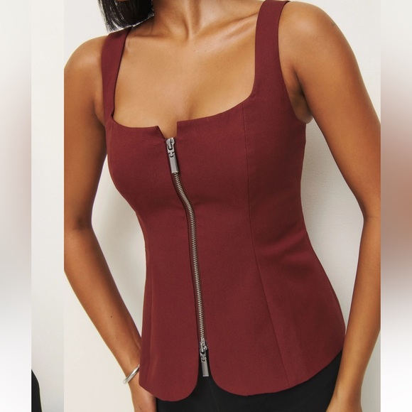 NWT Reformation Laine Top - Picture 1 of 4